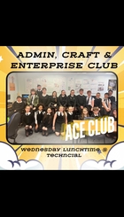 ACE CLUB members - so excited to start this new project