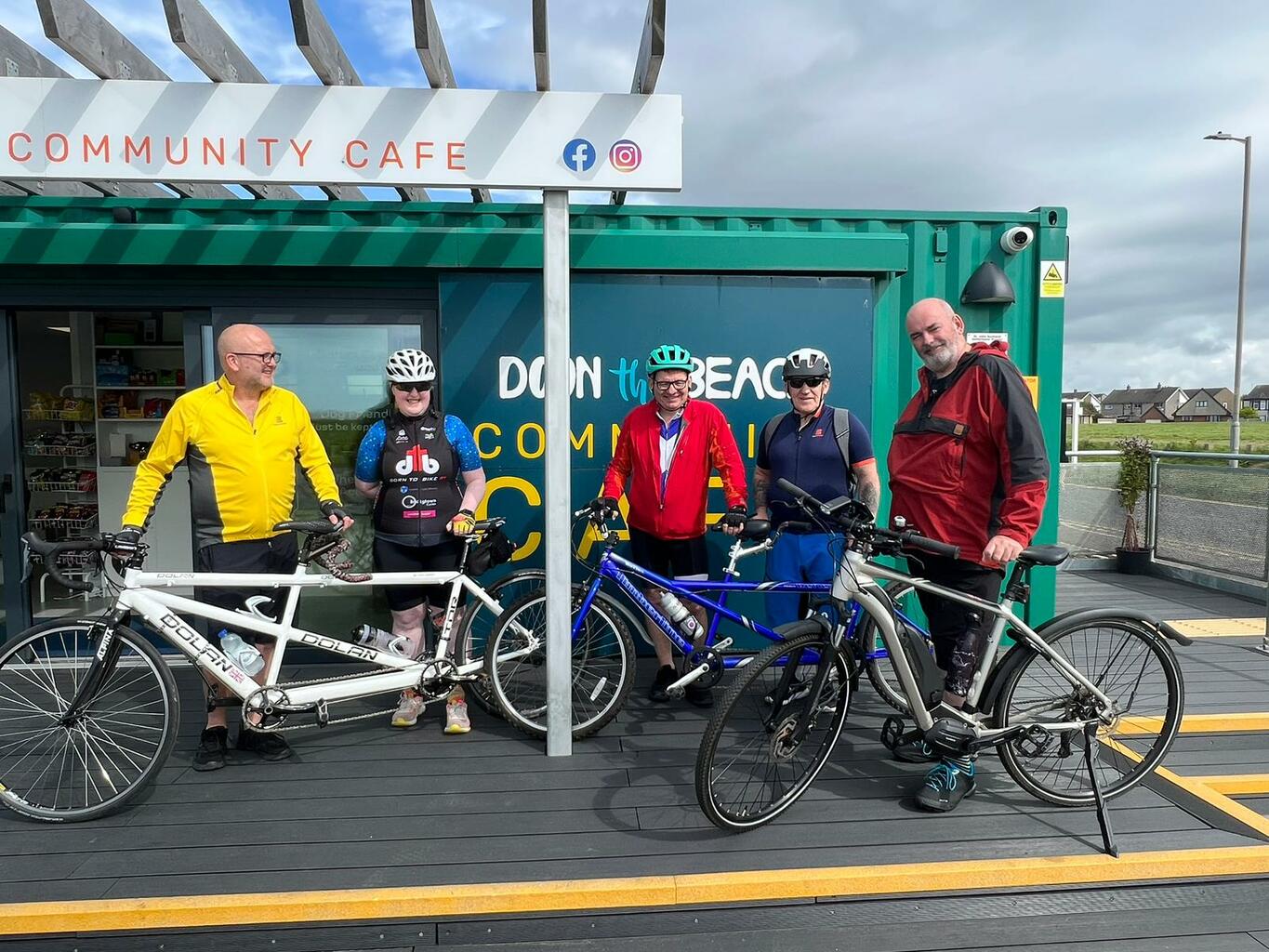 First outing of the NATC for the Vision Impaired