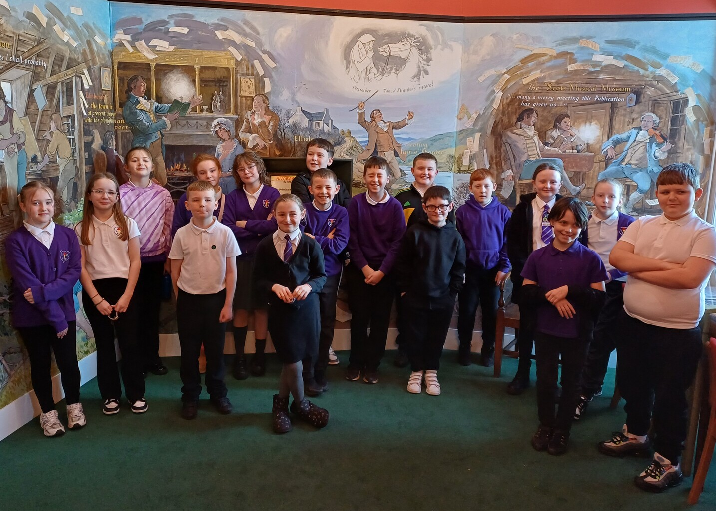 School Visits to Wellwood Burns Centre & Museum