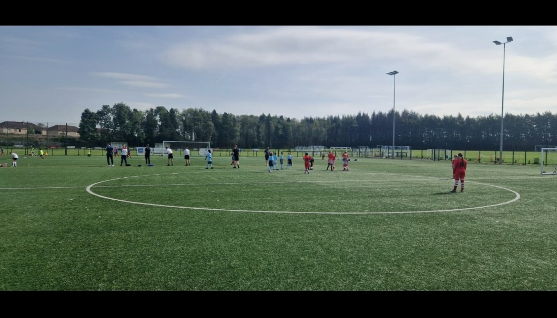 Image of the first of our school matches in the Eglinton Cup 6/9/23 