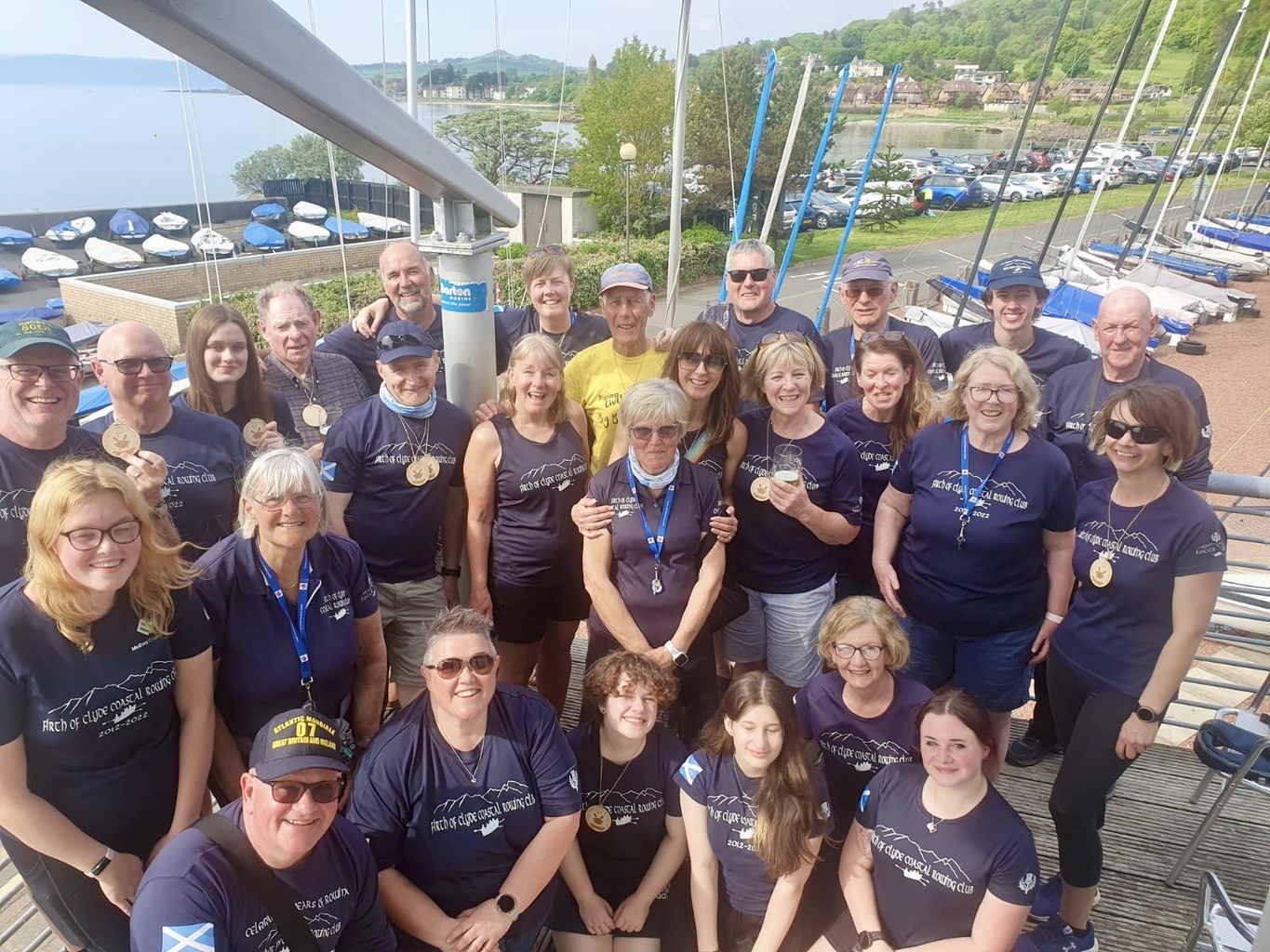 The Foccrs team at a recent Regatta