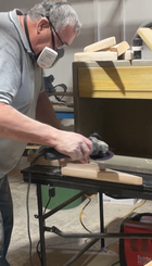 Woodmen at work creating projects