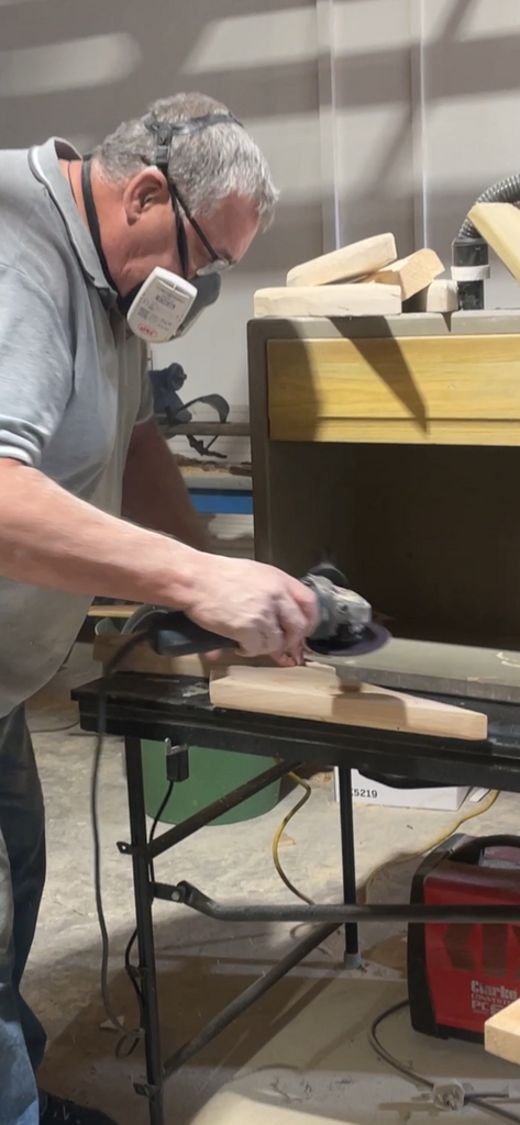 Woodmen at work creating projects