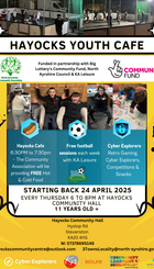 Hayocks Youth Cafe POSTER and flyer May 2025.png