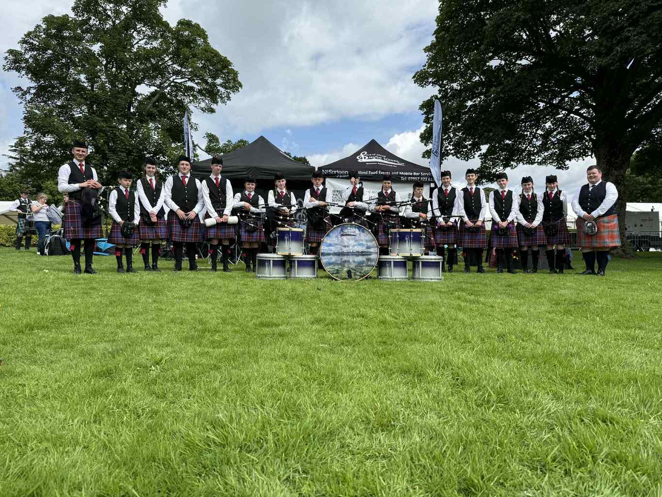 Competition Band at Scottish Championships 2025