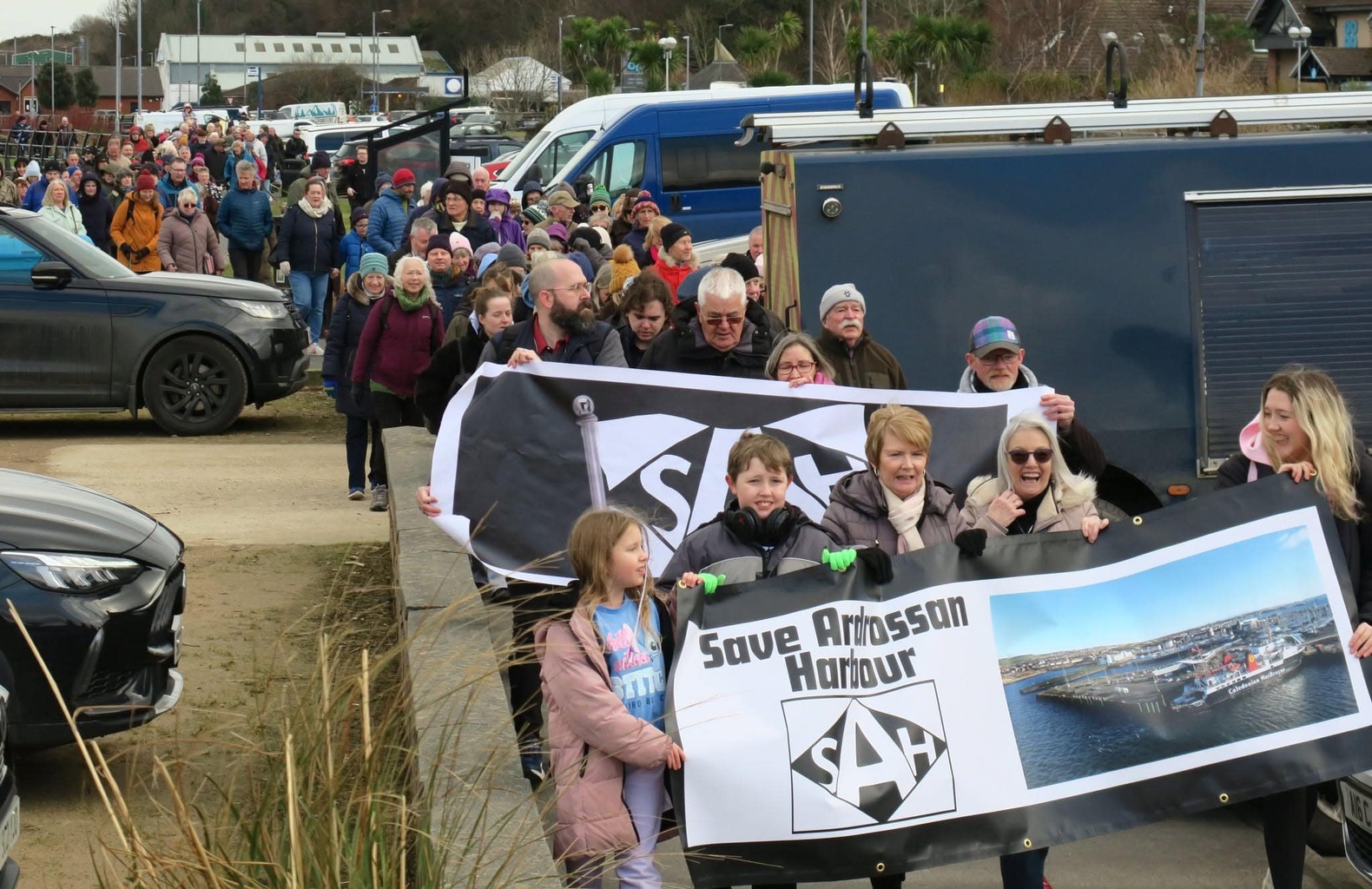 Attending Arran Public Meeting