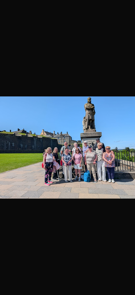 This is us at Stirling Castle! 