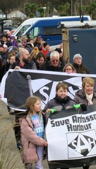 Attending Arran Public Meeting