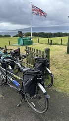Looking over the River Clyde on the Wemyss Bay to Rothesay Ferry route.