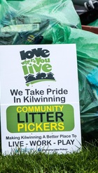 Kilwinning Litter Pickers. 