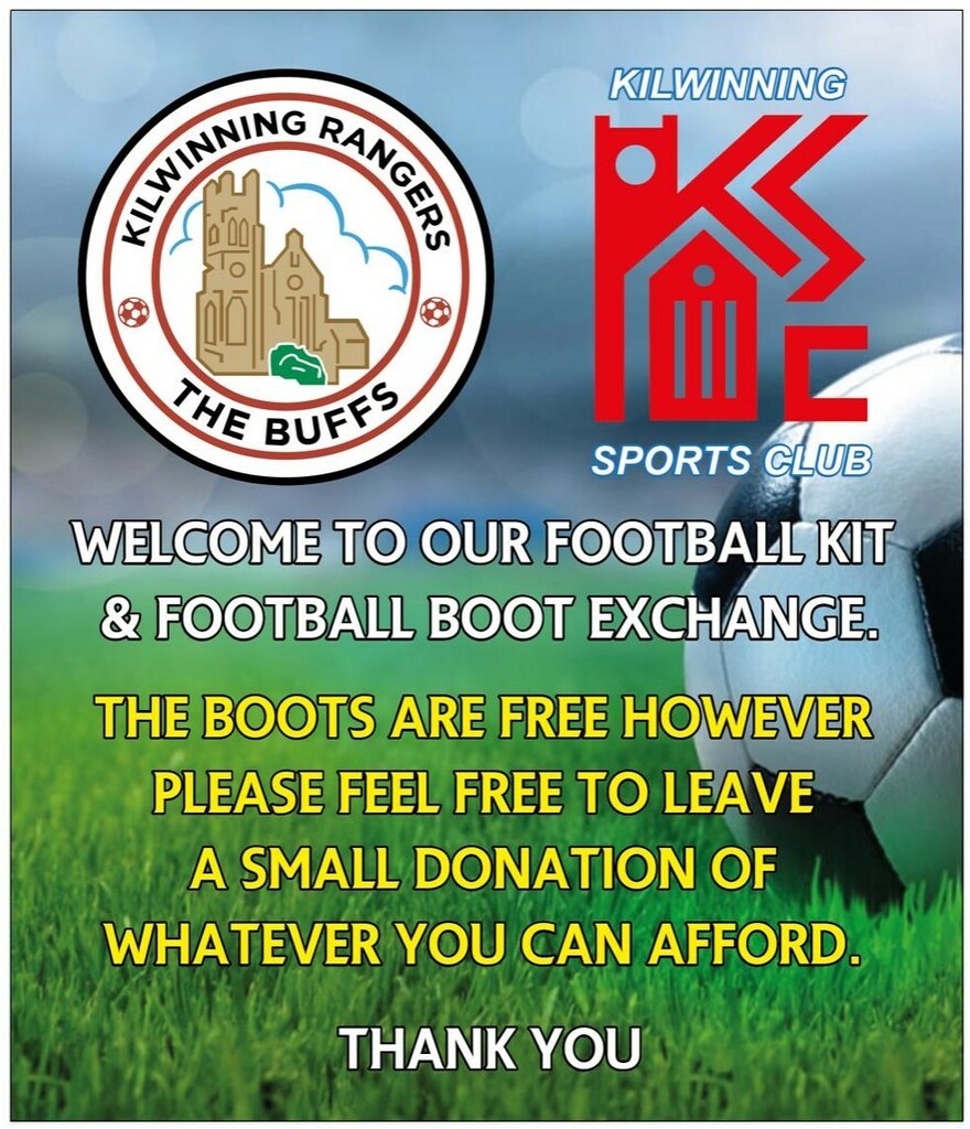 Kilwinning Football Boot Exchange